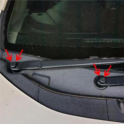 Capuchons bras d'essuie auto pour CRV 2007-2016 cache écrou essuie-glace avant 91611SDAA00 - 6