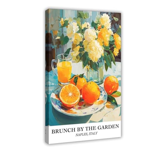 Poster sur toile Orange Citrus Brunch impression haute définition 50x75