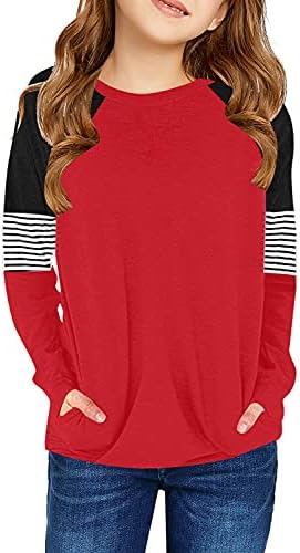 Lookbook Store Girls Sweatshirt Long Sleeve T Shirt Pullover Tops Tees Size 4-13