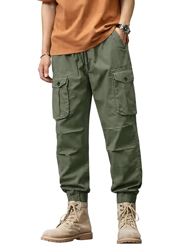 Image of Noble Monk Cargo for Men || Cotton Cargo Pant || Stylish Multi-Pocket Casual Trousers for Men