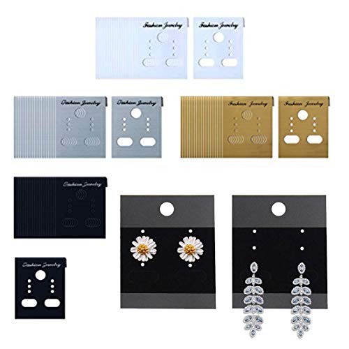 Image of DIY Crafts 100 Pcs Shape No # 5, White Jewellery Display Pice Tag Packing, Blank White Kraft (100 Pcs Shape No # 5, White Jewellery Display Pice Tag Packing)