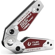 YESWELDER Adjustable Angle Welding Magnet 20-200 Magnetic Welding Holder of 77LBs Holding Power Welding Accessory