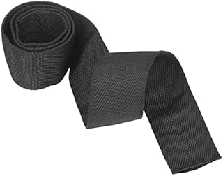 Winch Rope Protector, Polyester Universal Winch Rope Protective Sleeve Black Universal for 5cm/1.97in Width Cable Line(1m/3.3ft)