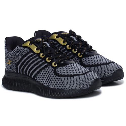 Image of ATHCO Mens Ray Super Comfortable Insole Shoes|Running|Walking|Training|Gym|Jogging|Sneaker|Athletic|Laceup|Flexible|Lightweight|Dailyuse|Sports|Casual|ExtraSoft|Fitness|Gents Boys