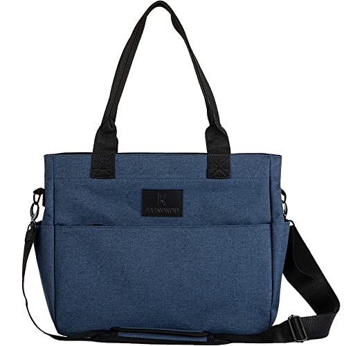 Tote Bag For Women Work Fits 14'' Laptop Shoulder Bag USB Teacher Bags Office Business Briefcase With Many Pockets