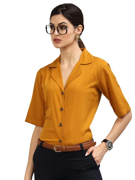 Image of Style Quotient Women Purple Formal Shirt