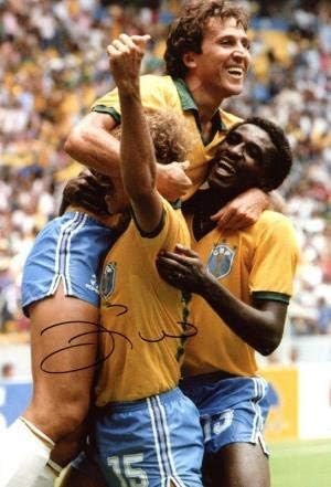 元日本代表監督　ジーコ 　ブラジル代表 　証明書付き　直筆サイン入りフォト 元日本代表監督 ジーコ ブラジル代表 証明書付き 直筆サイン入り