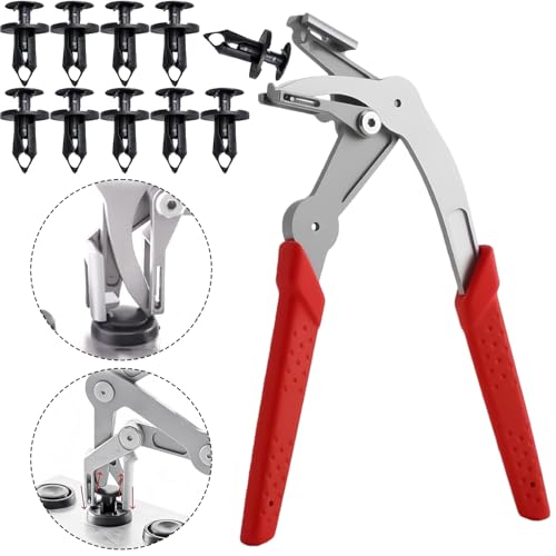 Car Clip Pliers Panel Clip Removal Tool 2026 New Professional Auto Clip Removal Pliers Easy to Remove Fasteners Clips Buckles and Rivets Open The Panels Effortlessly Without Damage (1*Pc)