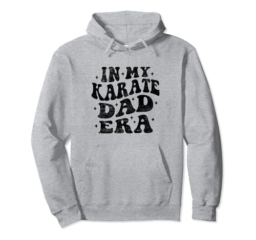 In My Karate Dad Era Funny Karate Dad Día del Padre Sudadera con Capucha