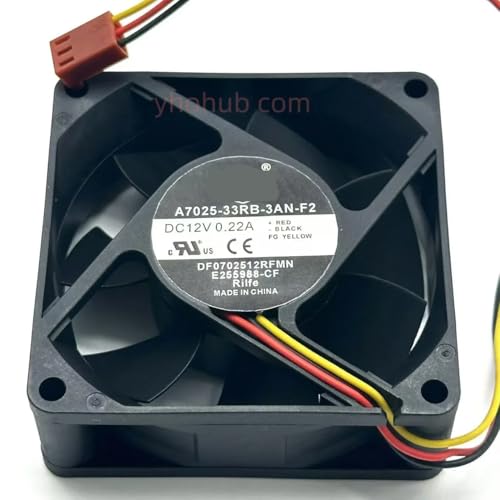 Ventilateur de rechange pour serveur 70mm r&eacute;solution surchauffe r&eacute;seau