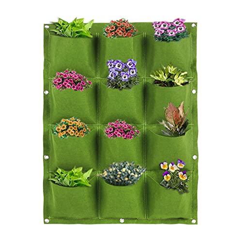 Michele-Yip-12-Pockets-Vertical-Breathable-Plant-Bag-Hanging-Growing-Bag-Outdoor-Indoor-Planter-for-Wall-Garden-Flower