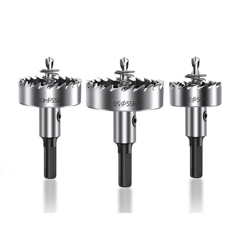 Sierra de taladro HSS 53mm para metal y acero inoxidable miniatura 3