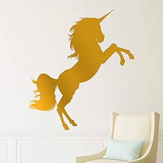 Licorne Wall Sticker Animaux Decal Art Salon Vinyle Murale Hall Graphique Décor décoration Nursery filles chambre art adolescent jeu vidéo murale Amovible Salon Nursery