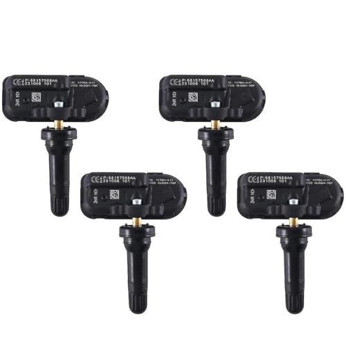 Capteurs de pression des pneus TPMS pour Cherokee 2013 et Dodge Ram 1500 (Lot de 4)
