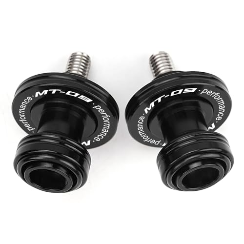 LLIDFONK Für Yamaha MT09 MT-09 Tracer MT 09 SP FZ09 6mm Motorrad Zubehör bobbins Schwinge Spulen Schieberegler Ständer Schrauben Aluminium montageständer