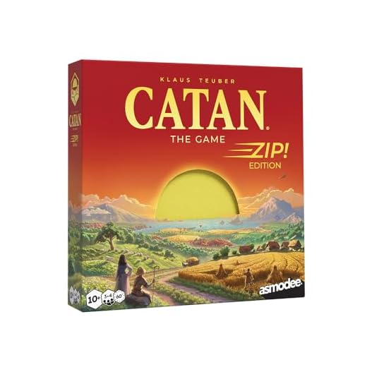CATAN Zip Travel Board Game