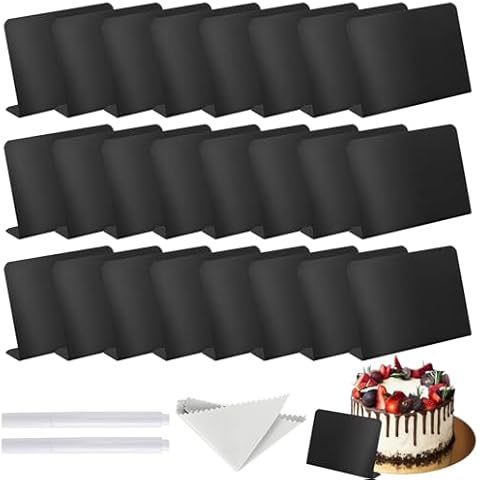 JULBEAR Mini Chalkboard Signs Set for Events Cover
