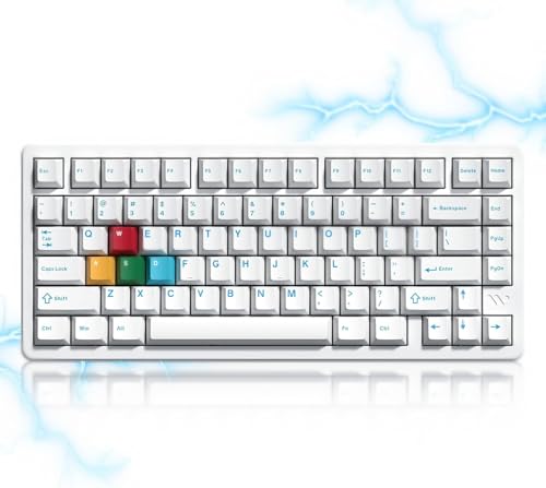 LQXQ SK75 TMR/HE 75% Aluminium Wireless Mechanical Keyb...