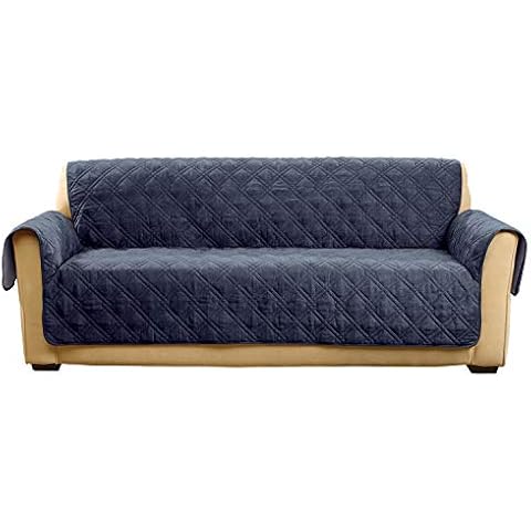 Sure FIT Non-Slip/Waterproof Sofa Furniture Cover Blue Cover