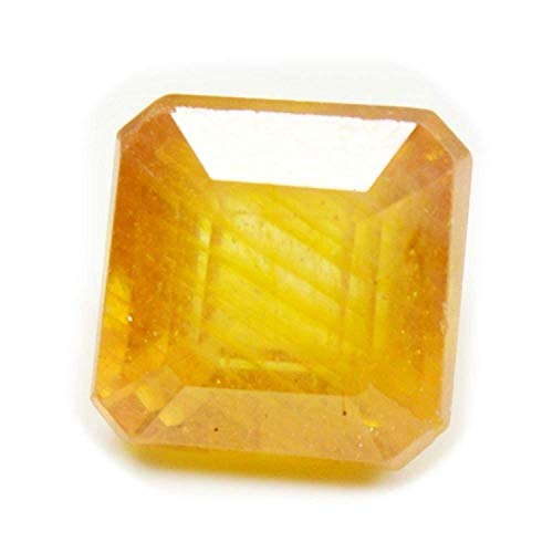 8.25 Ratti zafiro amarillo de Ceilán Pukhraj natural sin tratar