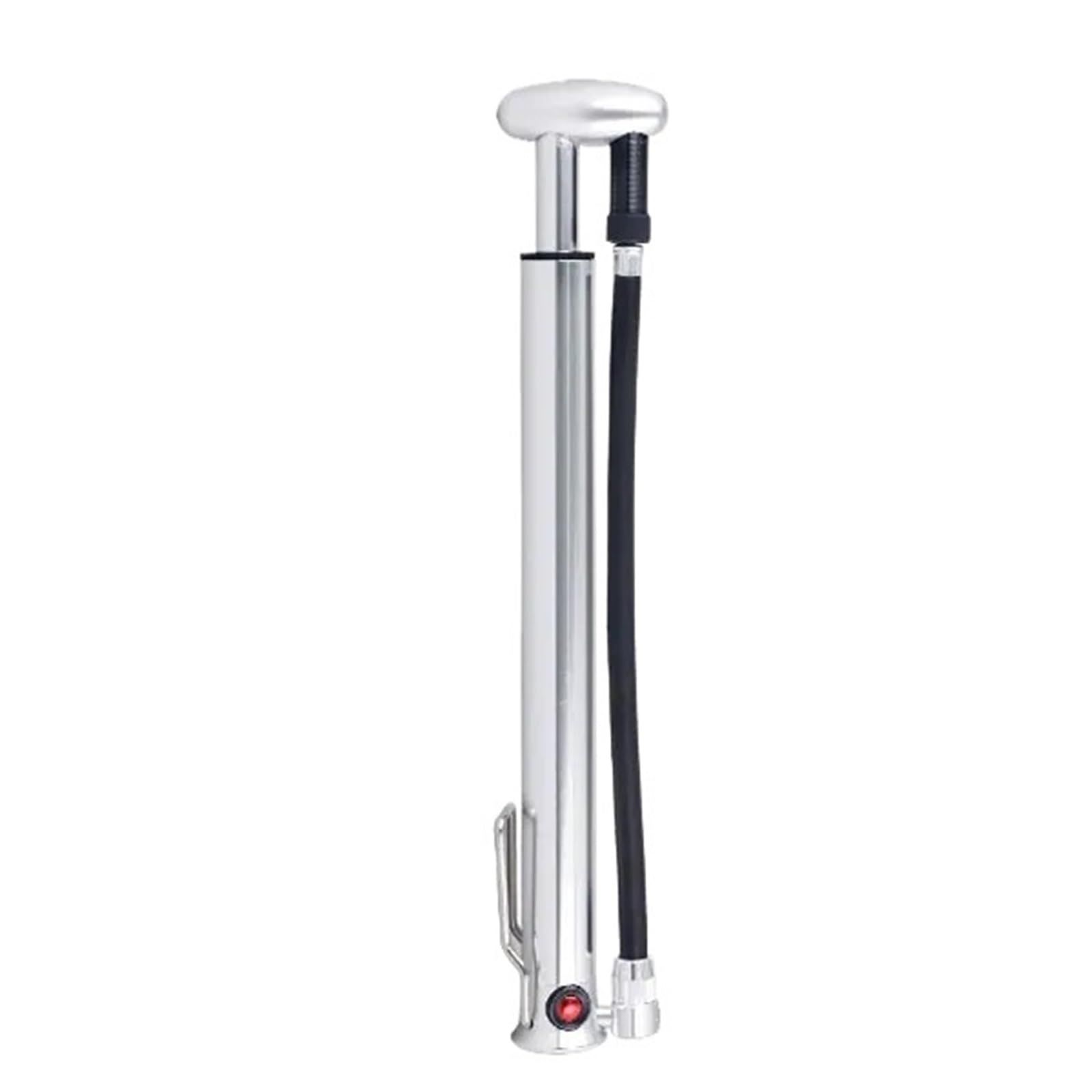 Pompa per Bicicletta Valvola del Tubo Flessibile del Pedale del barilotto in Lega del gonfiatore del Pavimento della Palla del Pneumatico della Pompa della Bici 160PSI Pompa Bicicletta