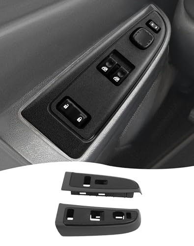 Holocar Window Control Switch Bezel Cover Door Panel Compatible with 2003-2007 Chevy Silverado GMC Sierra 1500 2500 HD 3500 Door Switch Panel (for Driver & Passenger) by Hoolcar - Used condition - Image 2