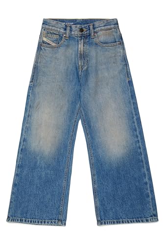 Image of Diesel Light Blue wash-fit Relaxed Jeans