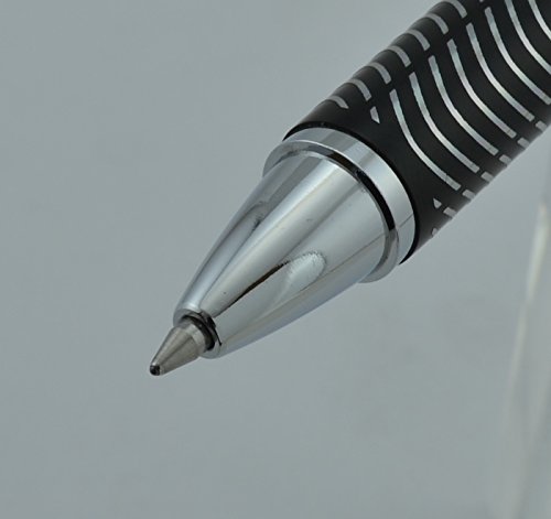 Pentel EnerGel Alloy RT bolígrafos gel negro 0.7mm lote 8 miniatura 3