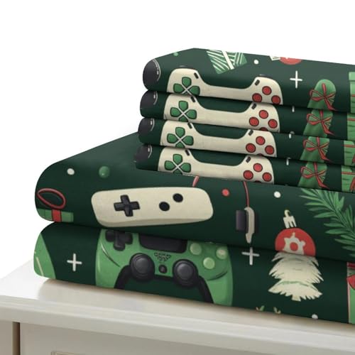 Parure de lit king 220x240 microfibre impression 3D de qualité supérieure pour ado - 6