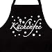 Produktbild WANDKINGS Schürze Küchenfee - Grillschürze - Küchenschürze - Kochschürze - Latzschürze mit verstellbarem Nackenband