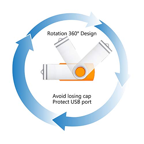 Chiave USB (Confezione da 5) multicolore Noir Bleu...