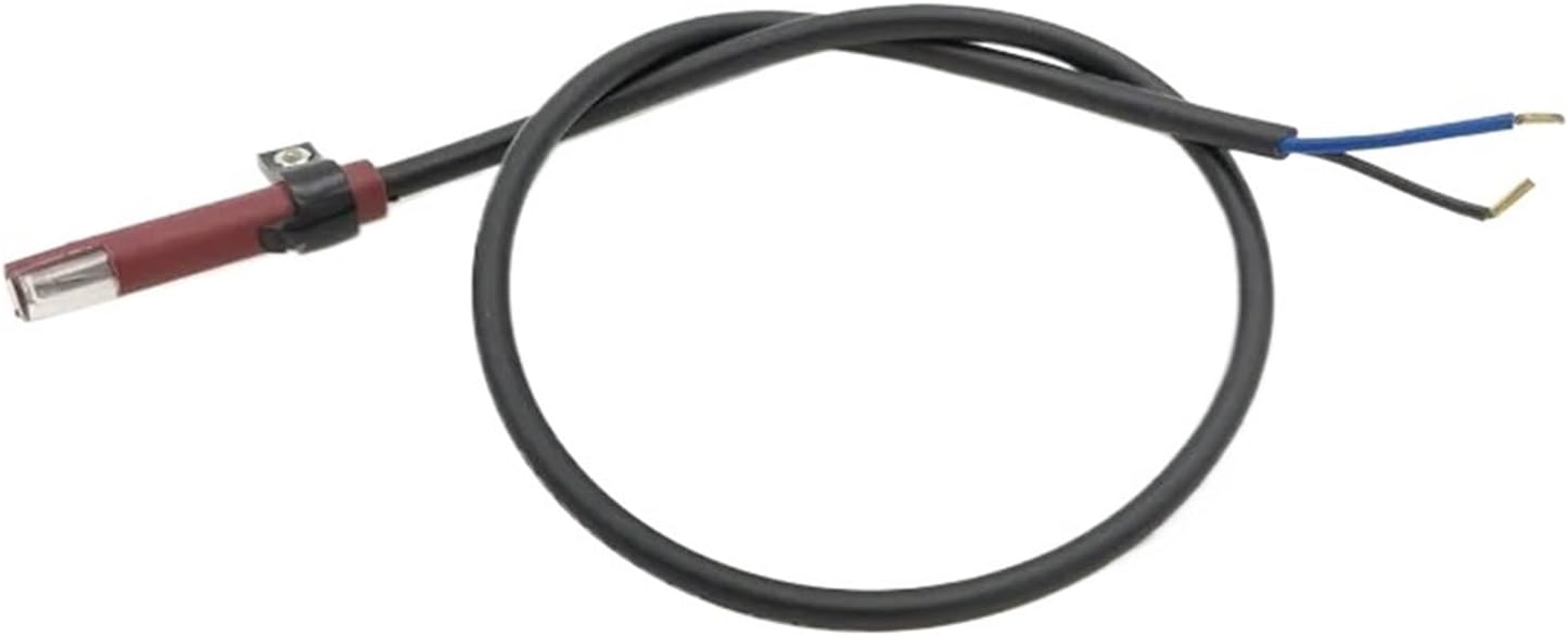 Electric Eye Burner Fire Detection Combustor QRB1 Flame Detector Standard photocell Plastic/Glass Bulb photosensitive Tube(White)