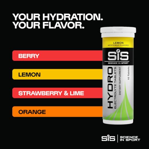 Image of SiS Hydro Tablets, Electrolyte Hydration, No Sugar, Lemon, 8-Pack