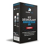 🧪 TECHNOLOGIE BI-COMPOSANT (2 FLACONS) – Une efficacité doublée ! Contrairement aux produits classiques, ce kit contient 2 agents actifs séparés à mélanger au moment de l'emploi : Phase 1 (Dégraissant) : Émulsionne et dissout les corps gras (huile, mayonnaise). Phase 2 (Détartrant) : Élimine la rouille, le tartre et les boues anciennes.