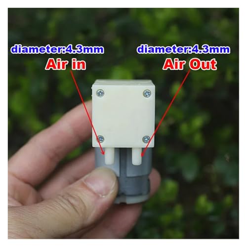 Bomba de vacío para succión DC 12V 80Kpa pequeña miniatura 5