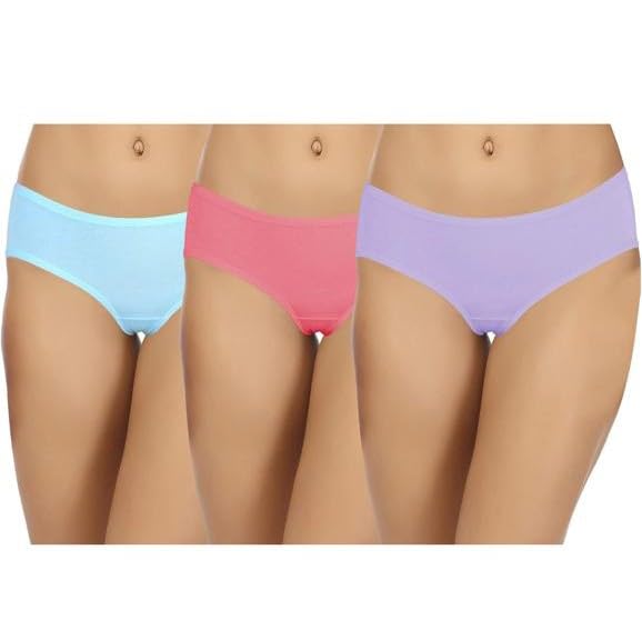 Women’s Cotton Hipster Panty | Soft Breathable Innerwear | Mid-Rise Bikini Briefs | Multicolor Pack-image-21