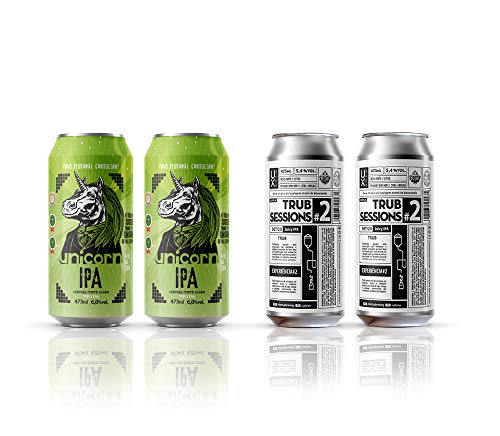 KIT CERVEJAS CONFRA PRI COLARES CAIXA C/4 LATAS 473ML