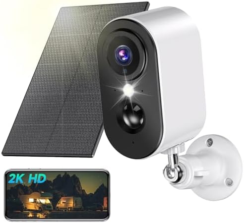 2K C&aacute;mara Vigilancia WiFi Exterior Solar - Camaras de Vigilancia ...