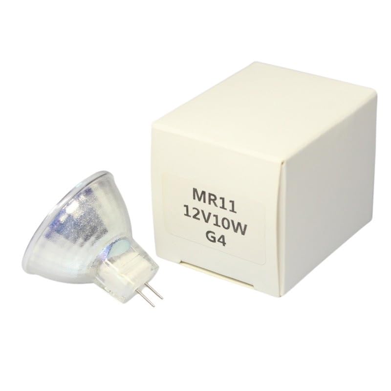 2 piezas LT05017 12V10W 20W LT05019 Copa de lámpara de microscopio MR11 35 mm(12V20W MR11)