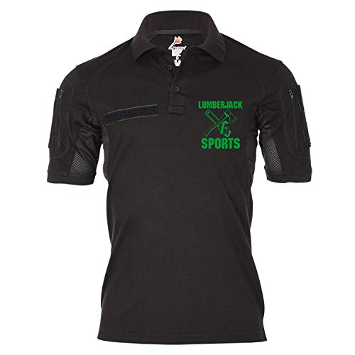 Polo Alfa Copytec Tactical Lumberjack Sports 26580 motif tronçonneuse bûcheron