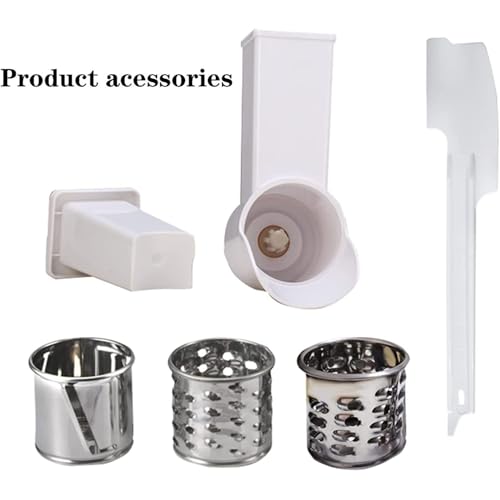 Rallador eléctrico profesional de acero inoxidable miniatura 6