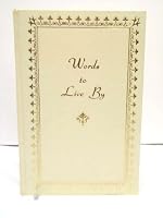 a new treasury of words to live by B000BI2G2G Book Cover
