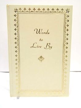 Hardcover a new treasury of words to live by Book