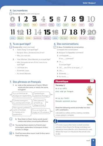 Image of Tricolore 6e edition: Student Book 1