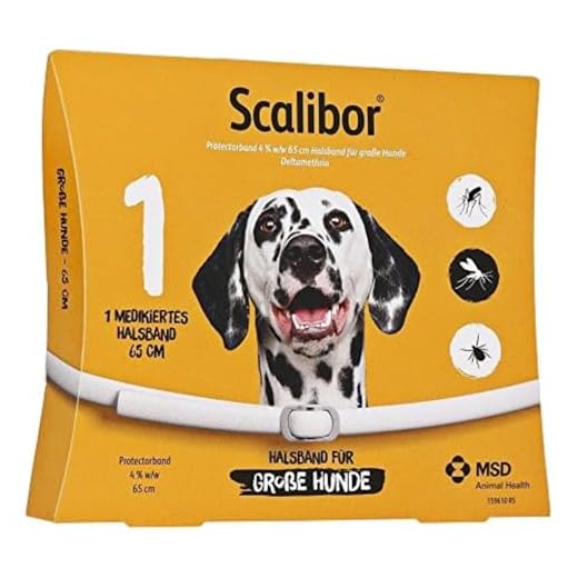 Scalibor Halskette 65 cm für Hunde