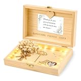 PlayDen Ruhestand Geschenk Holzbox, Erinnerungsbox zur Rente für Rentner