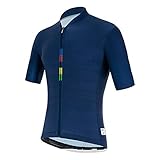 Kurzarm Kurzarm SANTINI UCI RAINBOW Blau T.S