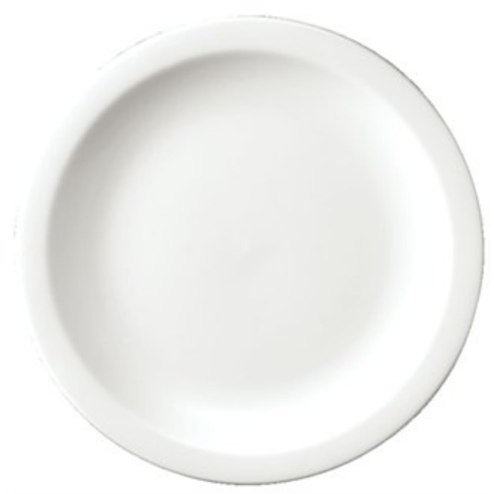 Churchill P273 Plain Whiteware Nova Plate, 7' (Pack of 24)