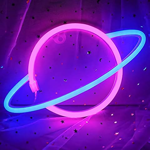 Cisteen Planet Neon LED Light Sign Cover
