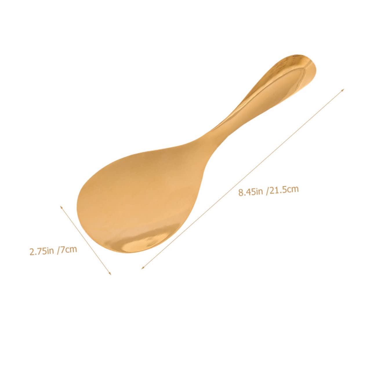 Alipis Heavy-duty Rice Spoon Large Non-stick Kitchen Rice Scoop Home Serving Spoon